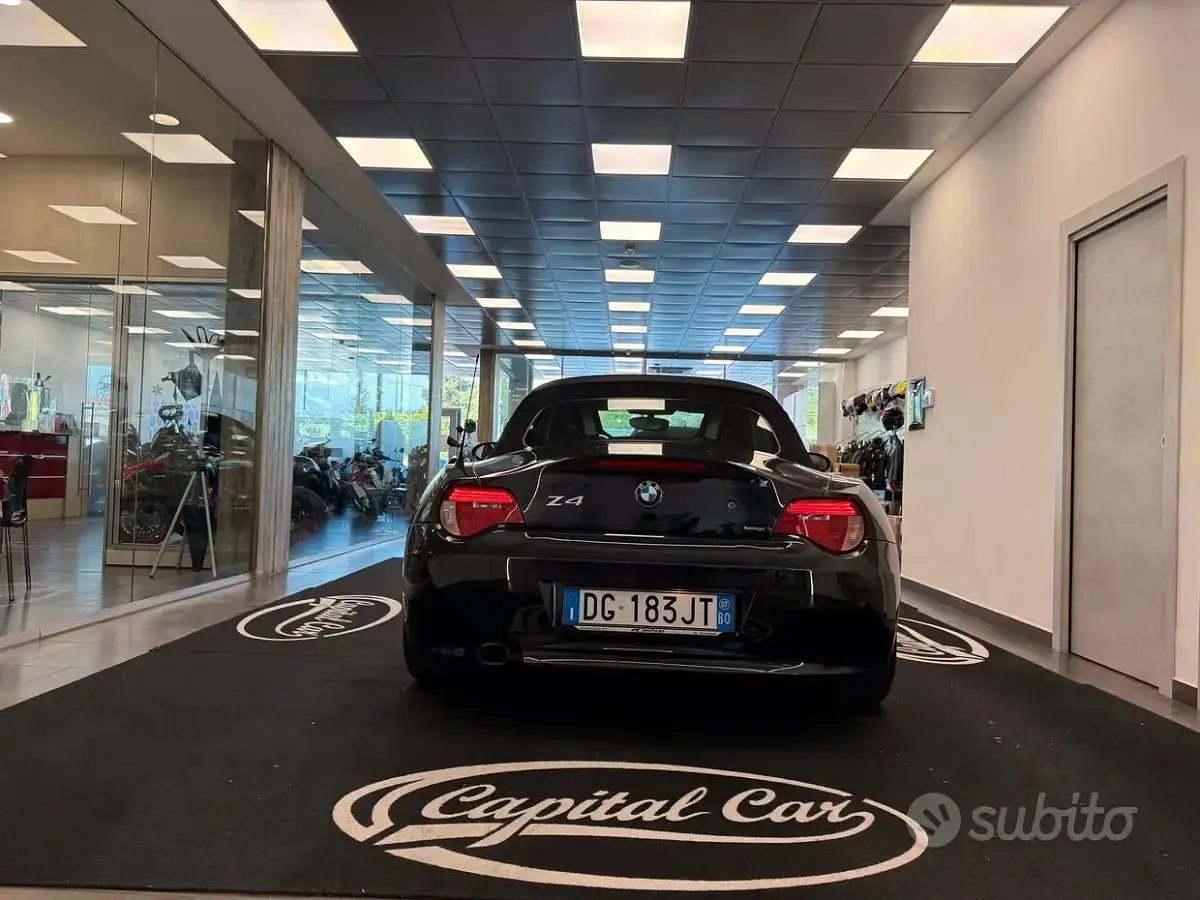 Usata BMW Z4 150 CV (110 kW) 2007 Nero Cabrio