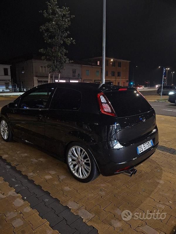 Usata Fiat Grande Punto 2009 Nero Utilitaria