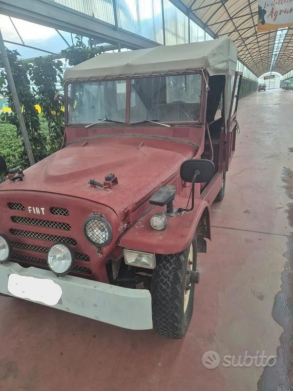 Usata Fiat Campagnola 1987 Rosso Berlina