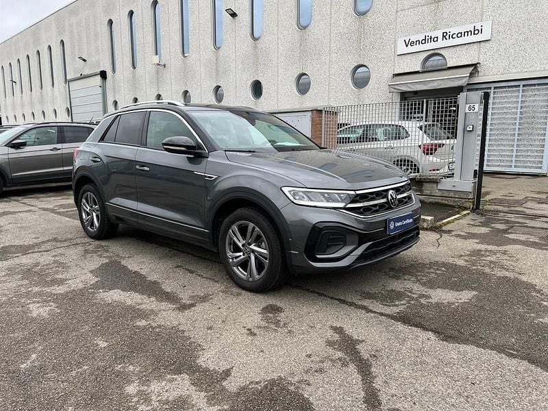 Usata VW T-Roc R-line 150 CV (110 kW) 2024 Grigio SUV