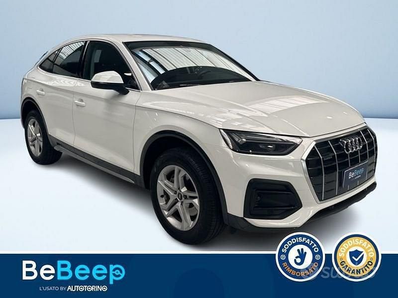 Usata Audi Q5 Sportback Advanced 204 CV (150 kW) 2021 Bianco metallizzato SUV