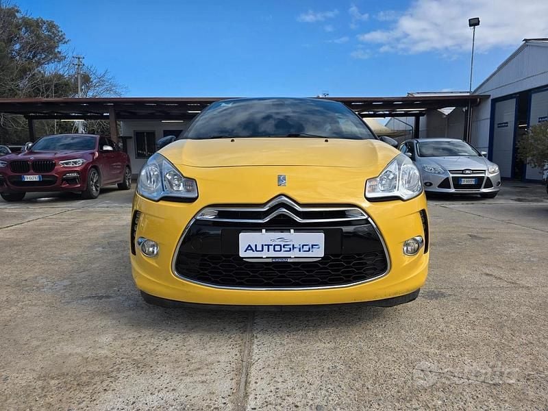 Usata DS Automobiles DS3 Chic 67 CV (49 kW) 2012 Giallo Coupé