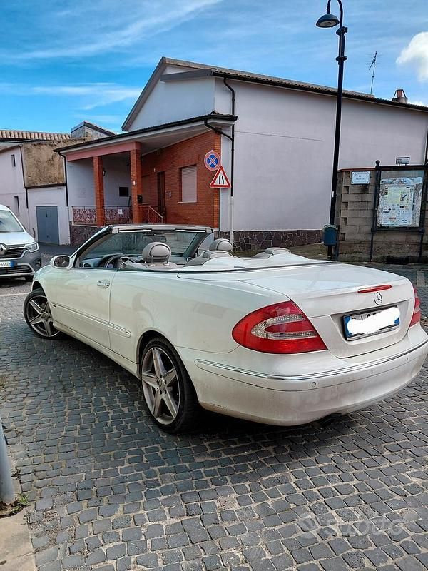Usata Mercedes CLK200 2003 Bianco Cabrio