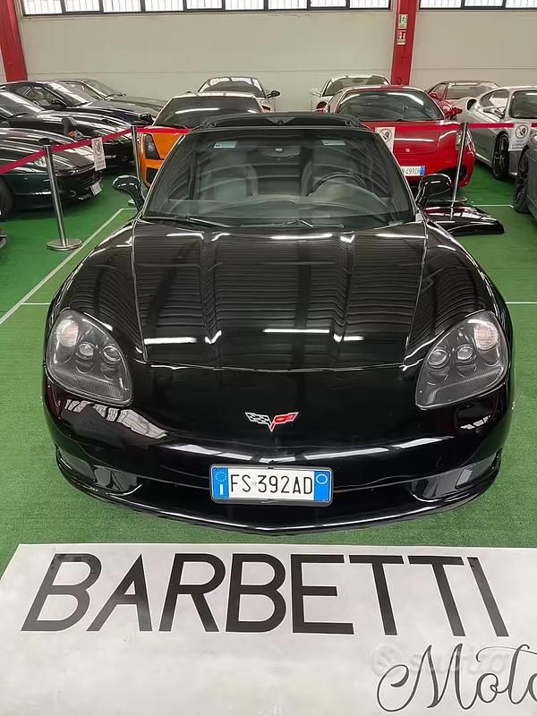 Usata Corvette C6 404 CV (297 kW) 2006 Nero Cabrio