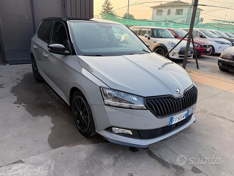 Usata Skoda Fabia Monte Carlo 74 CV (54 kW) 2019 Grigio Berlina