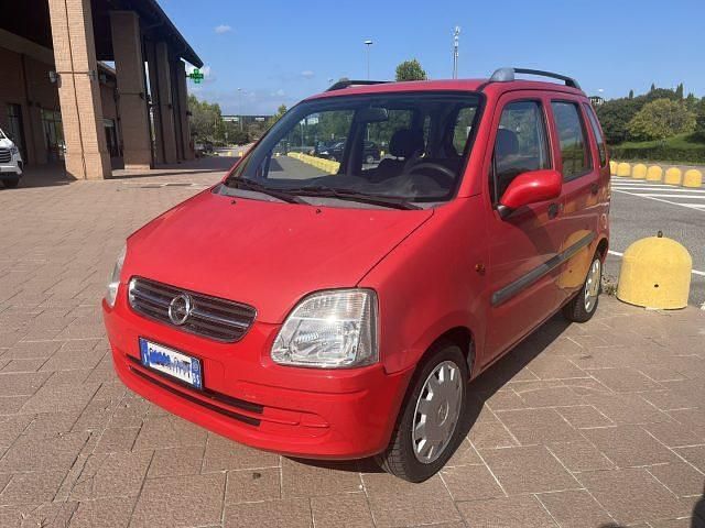 Rosso Usata 2003 Opel Agila Comfort Due volumi | 1900 € (Buon prezzo) - Immagine 1/4