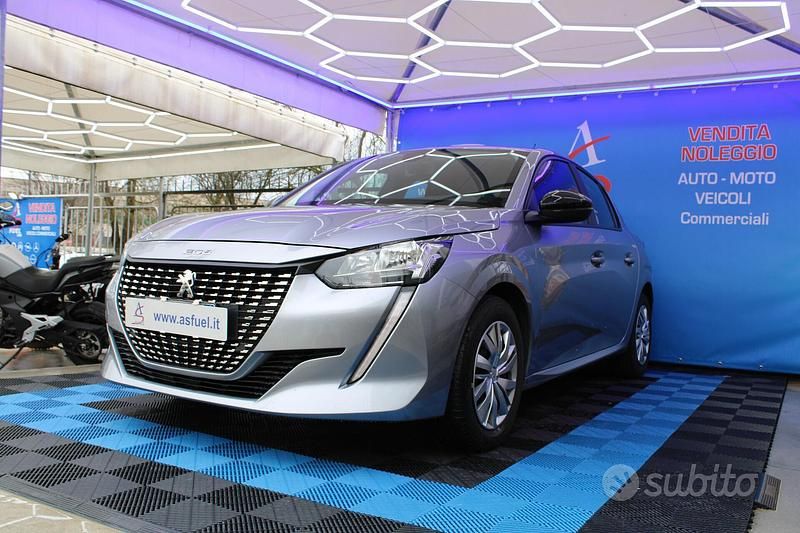 Usata Peugeot 208 Active 75 CV (55 kW) 2022 Grigio Utilitaria