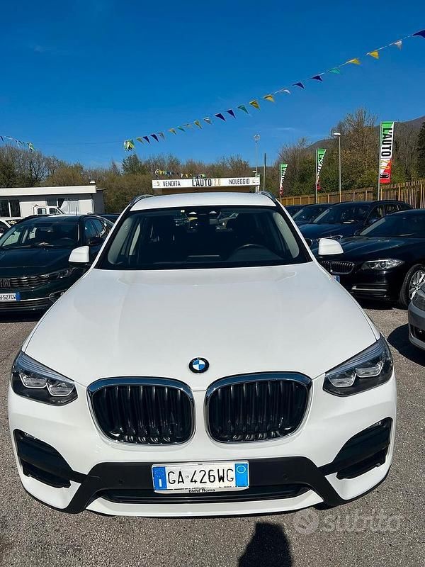 Usata BMW X3 Advantage 190 CV (139 kW) 2020 Bianco SUV