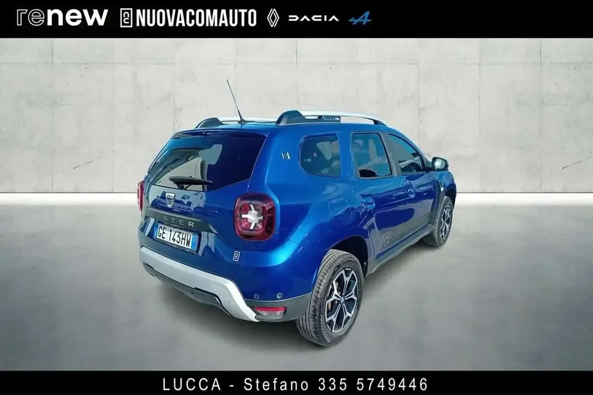 Usata Dacia Duster Prestige 101 CV (74 kW) 2021 Blusilver SUV