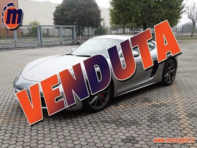 Usata Porsche 718 Cayman 350 CV (257 kW) 2016 Argento Coupé