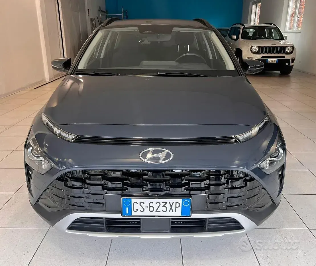 Usata Hyundai Bayon 84 CV (61 kW) 2024 Blu SUV