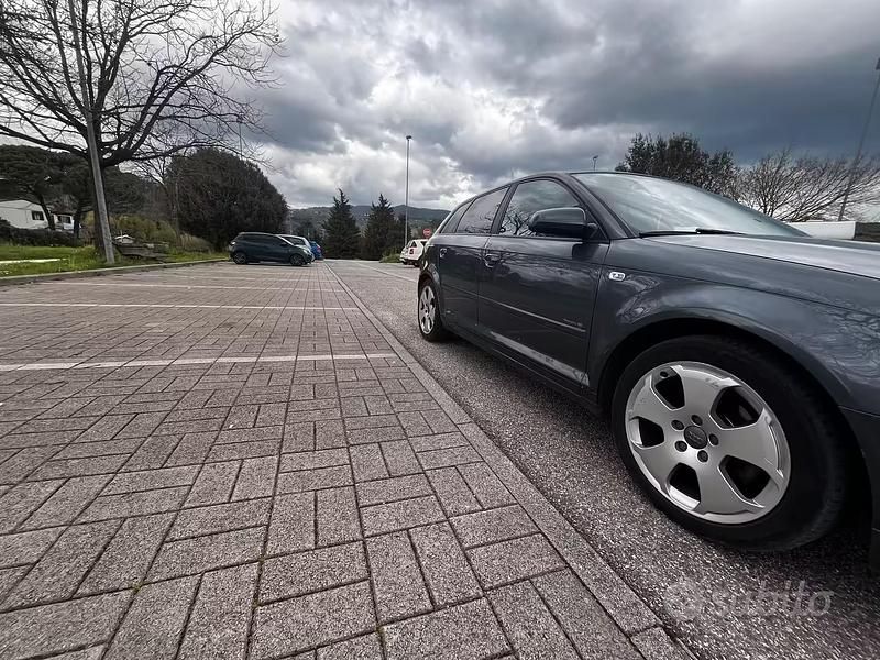 Usata Audi A3 140 CV (102 kW) 2007 Grigio Utilitaria