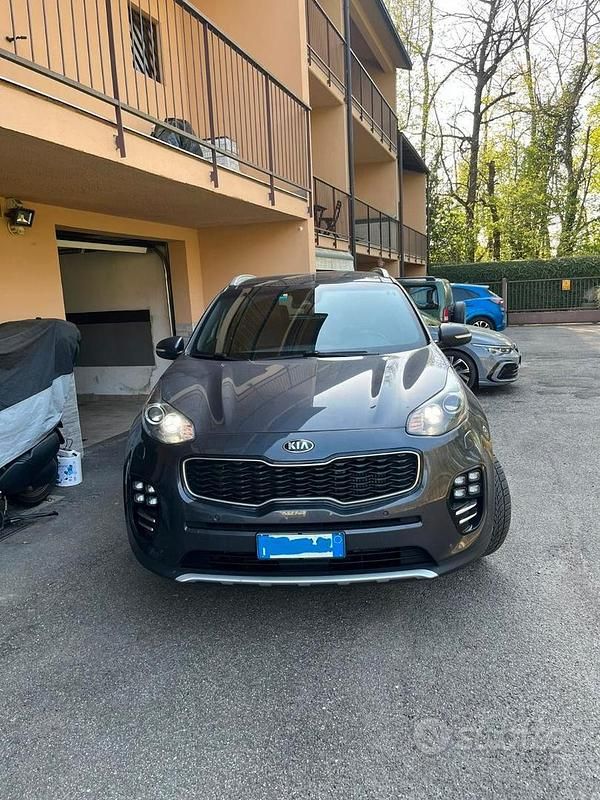 Usata Kia Sportage GT-Line 185 CV (136 kW) 2017 Grigio SUV