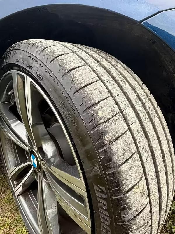 Usata BMW 318 Sport Line 2015 Blu Station wagon