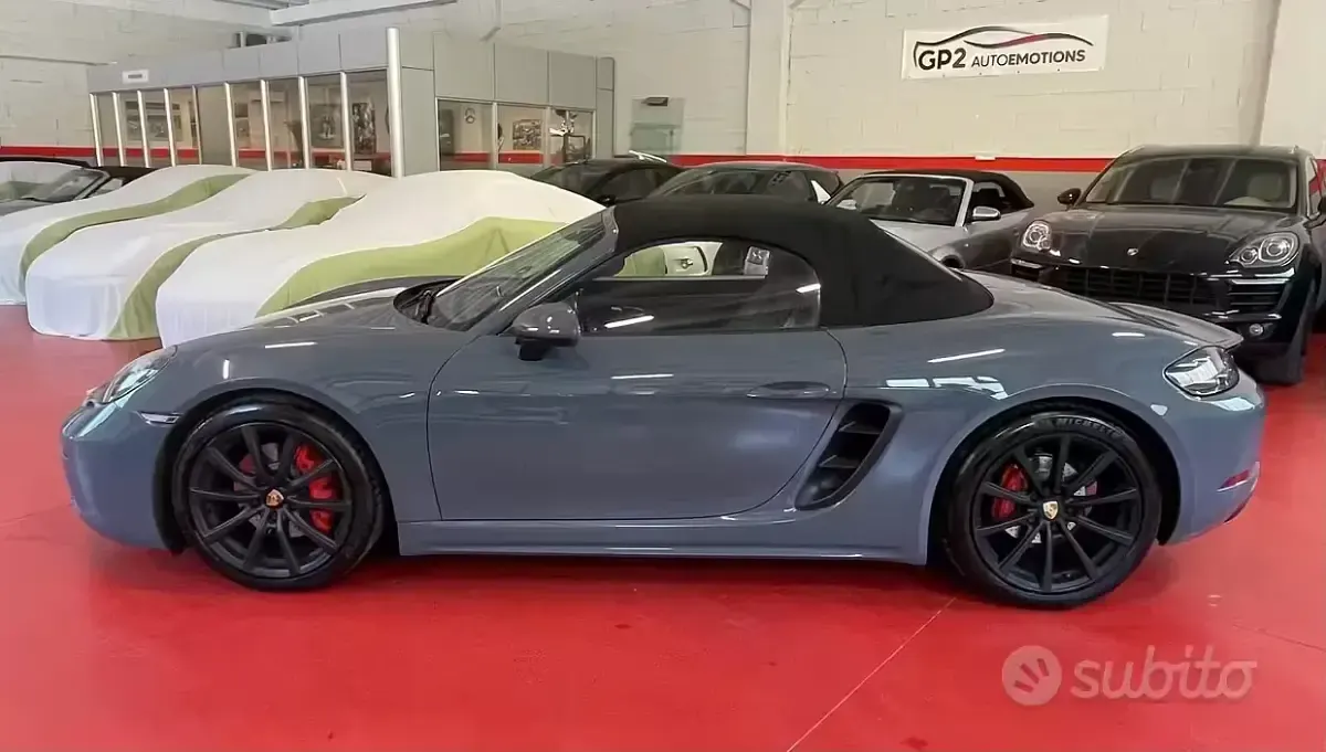 Usata Porsche Boxster 350 CV (257 kW) 2016 Grigio Cabrio