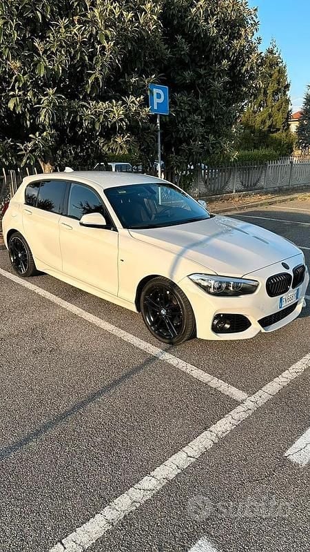 Usata BMW 114 M Sport 95 CV (69 kW) 2018 Bianco Utilitaria