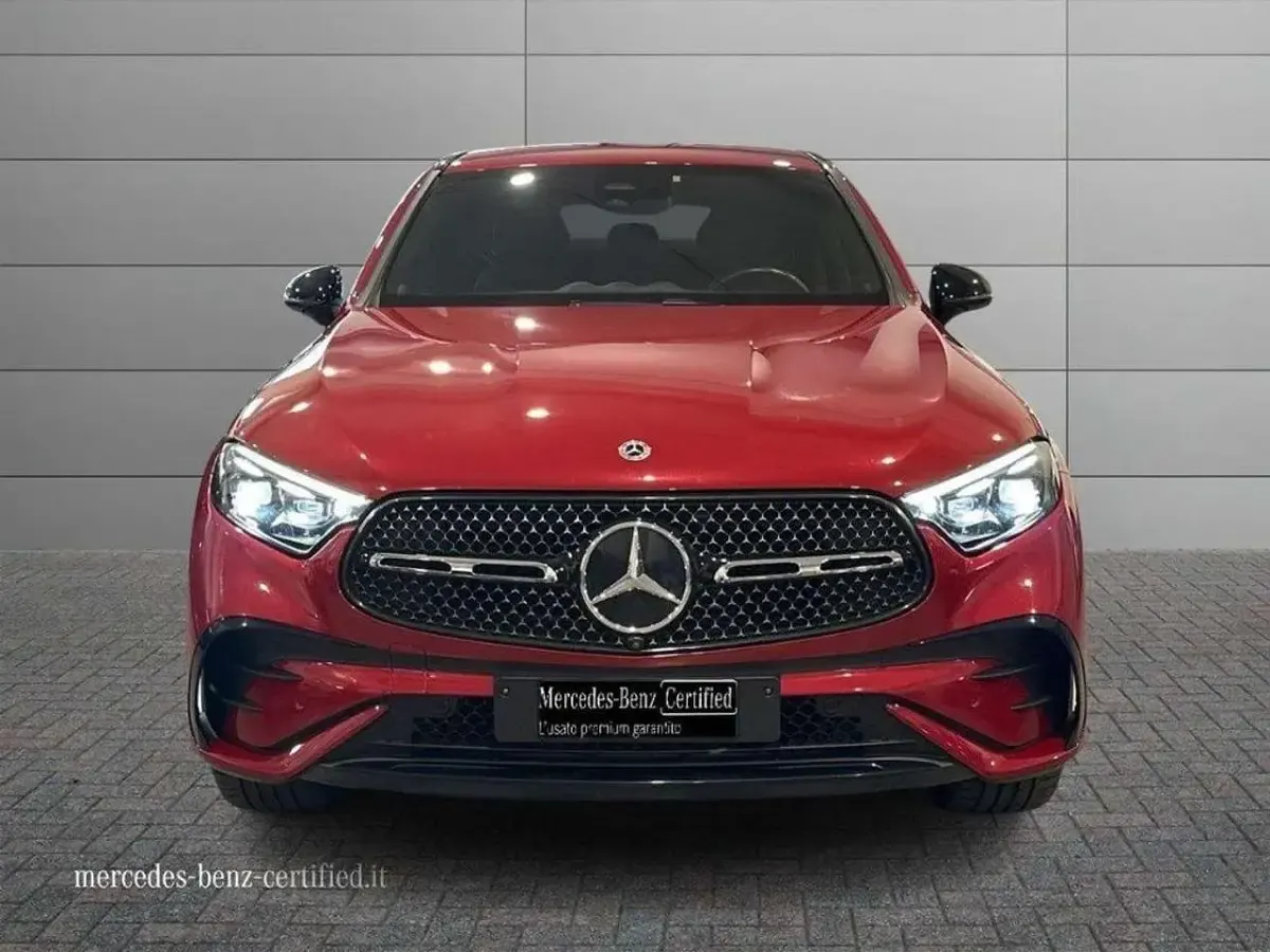 Usata Mercedes GLC300de AMG Line Premium 197 CV (144 kW) 2024 Rosso Coupé