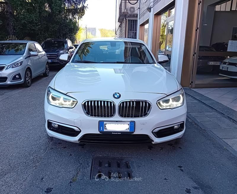 Usata BMW 118 150 CV (110 kW) 2015 Bianco Utilitaria