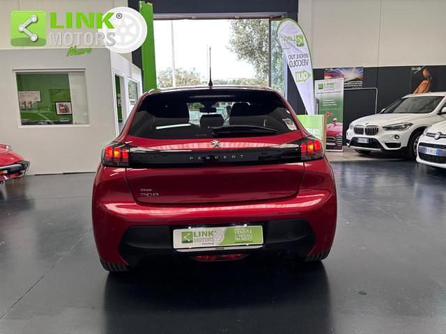 Usata Peugeot 208 75 CV (55 kW) 2021 Rosso Utilitaria
