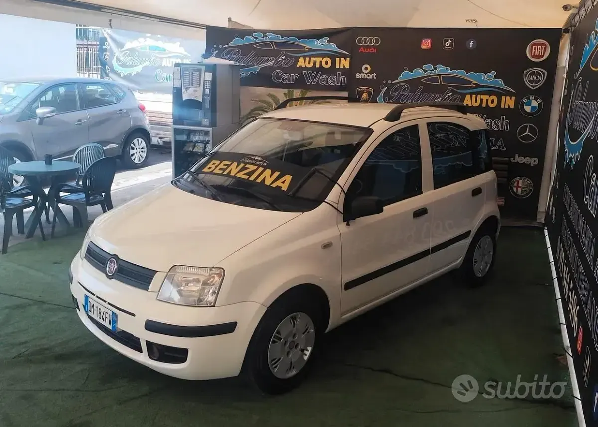 Usata Fiat Panda 60 CV (44 kW) 2008 Bianco Utilitaria