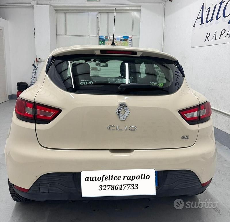 Usata Renault Clio IV 75 CV (55 kW) 2016 Beige Berlina