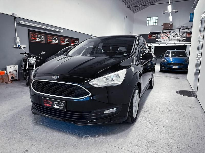Usata Ford C-MAX Titanium 120 CV (88 kW) 2016 Nero Monovolume
