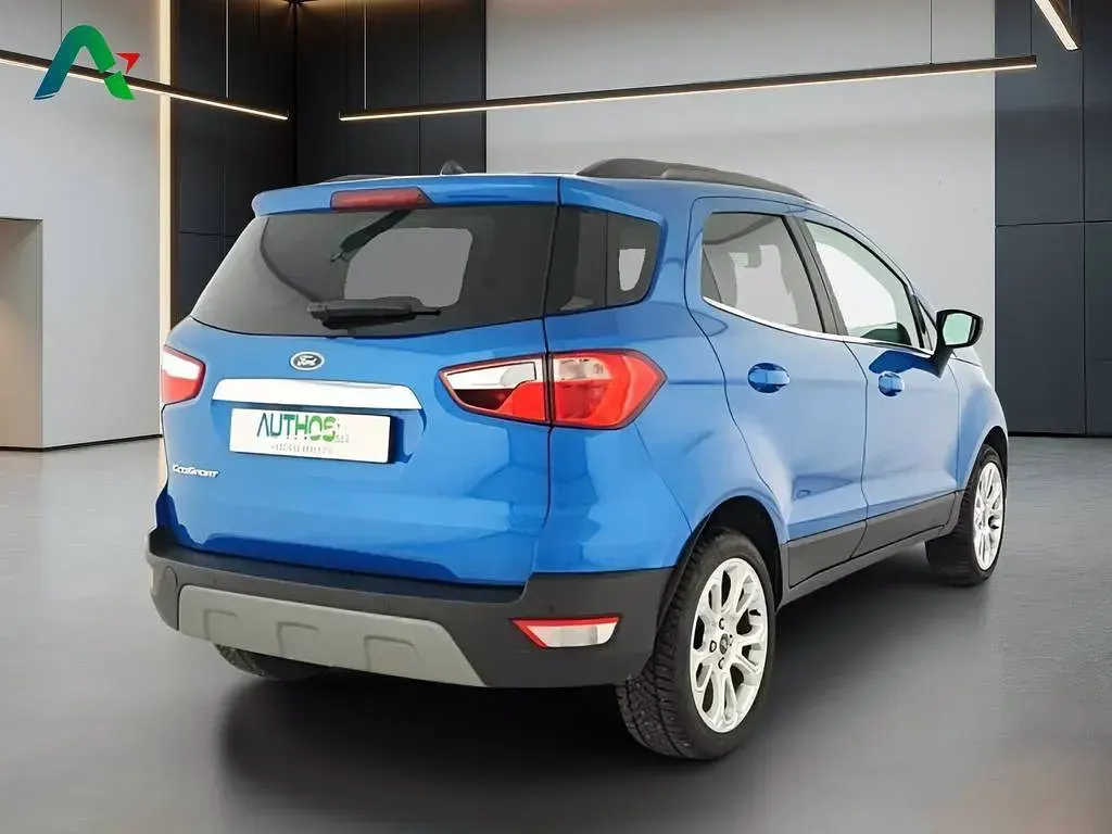 Usata Ford Ecosport Titanium 125 CV (91 kW) 2021 Blu SUV