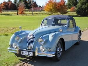Usata Jaguar XK 193 CV (141 kW) 1954 Blu Cabrio