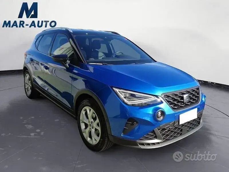 Usata Seat Arona FR 110 CV (80 kW) 2022 Blu SUV