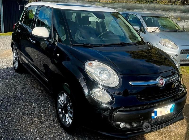Usata Fiat 500L Lounge 95 CV (69 kW) 2015 Nero Monovolume