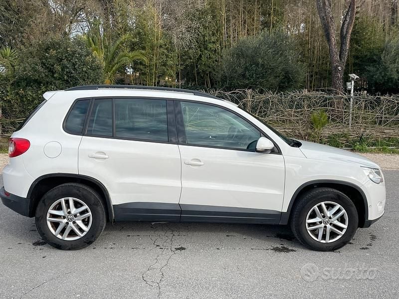 Usata VW Tiguan Trendline 110 CV (80 kW) 2011 Bianco SUV
