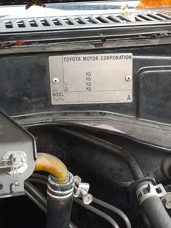 Usata Toyota Land Cruiser 86 CV (63 kW) 1989 SUV