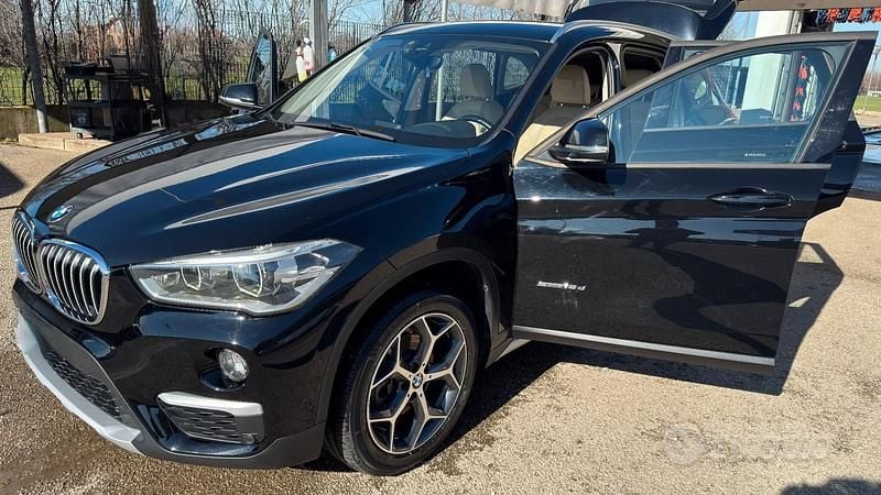 Usata BMW X1 xLine 150 CV (110 kW) 2016 Nero SUV