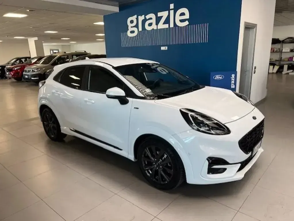 Usata Ford Puma ST-Line X 125 CV (91 kW) 2022 Frozen white SUV