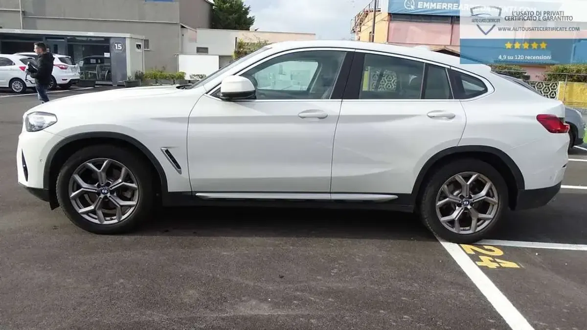 Usata BMW X4 190 CV (139 kW) 2023 Bianco SUV