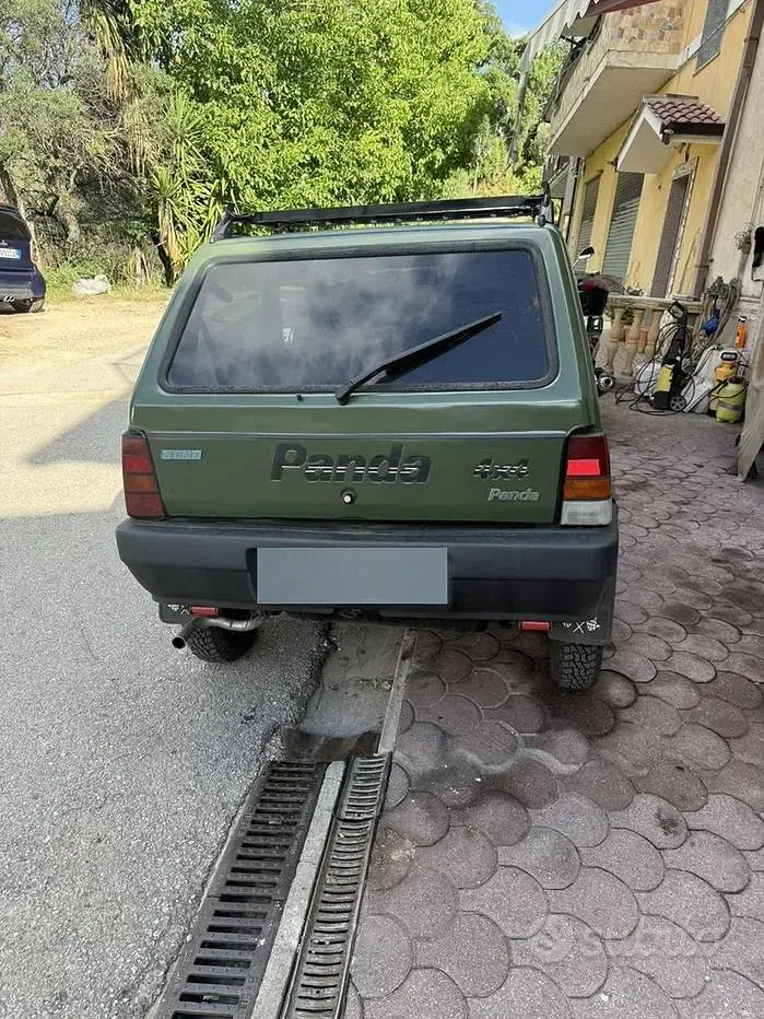 Usata Fiat Panda 4x4 54 CV (39 kW) 2000 Verde Utilitaria