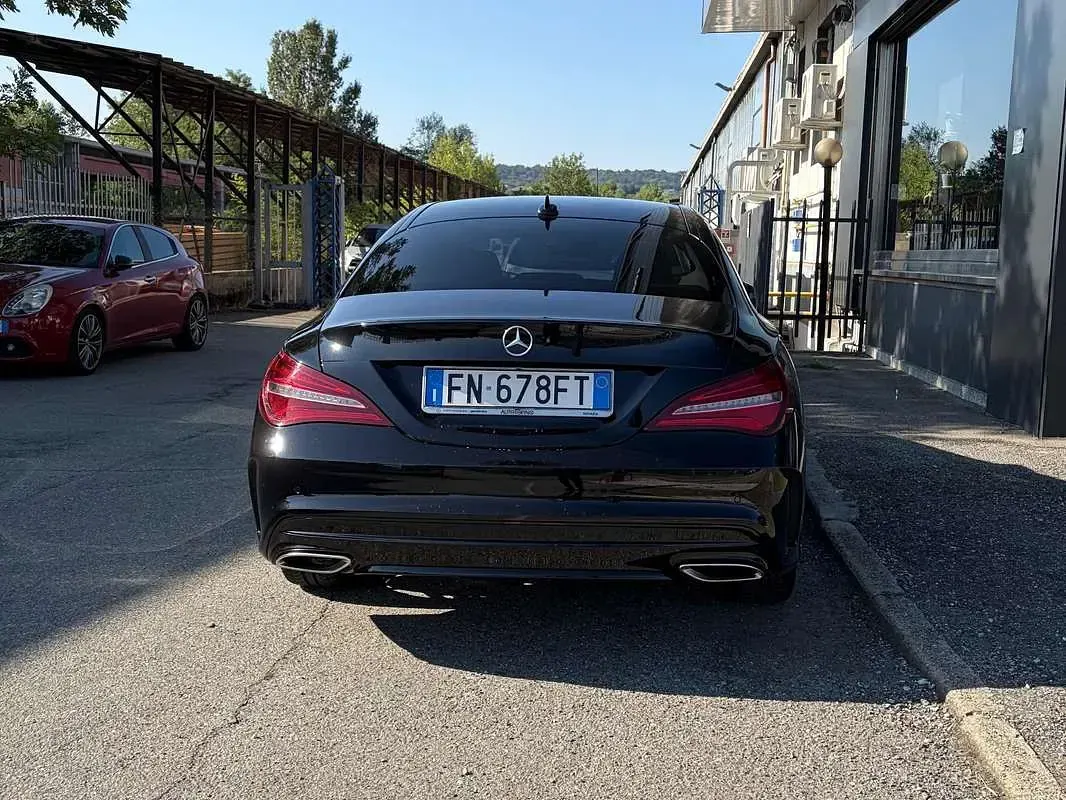 Usata Mercedes CLA200 Premium 136 CV (100 kW) 2018 Nero Coupé