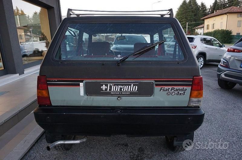 Usata Fiat Panda 4x4 50 CV (36 kW) 1986 Verde(met.) Utilitaria