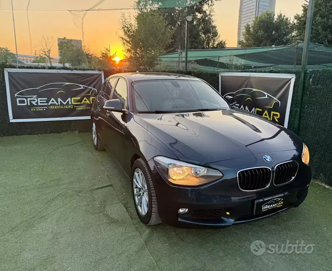 Usata BMW 118 150 CV (110 kW) 2015 Bluazzurro Utilitaria
