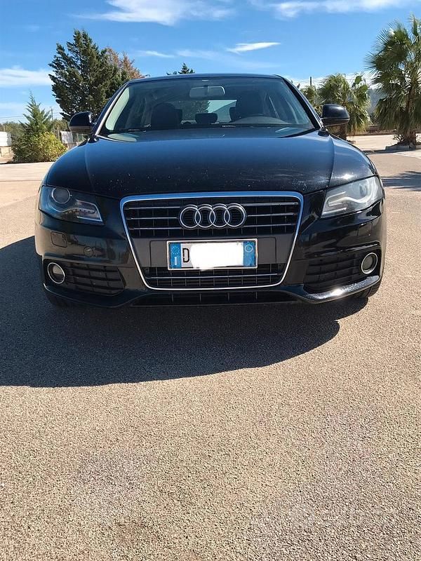 Usata Audi A4 190 CV (139 kW) 2008 Nero Berlina