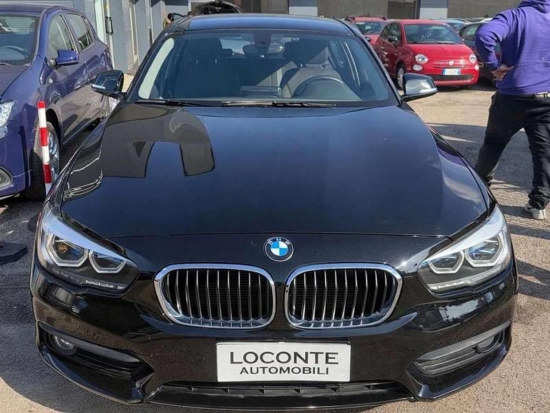 Usata BMW 116 Sport Line 109 CV (80 kW) 2019 Nero Utilitaria
