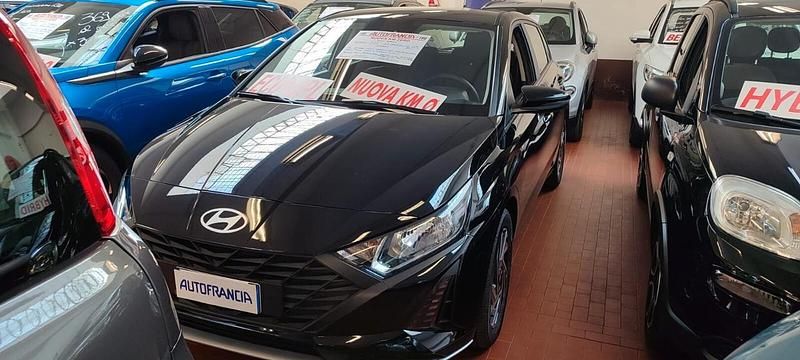 Nuova Hyundai i20 84 CV (61 kW) 2025 Nero Berlina