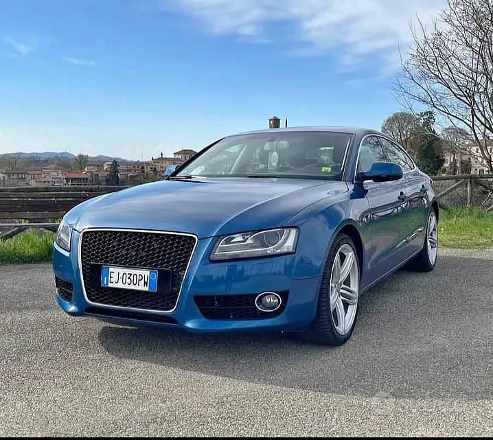Usata Audi A5 2011 Blu Coupé