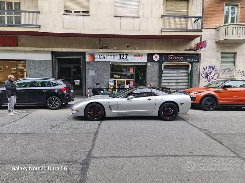 Usata Corvette C5 400 CV (294 kW) 2001 Grigio Cabrio