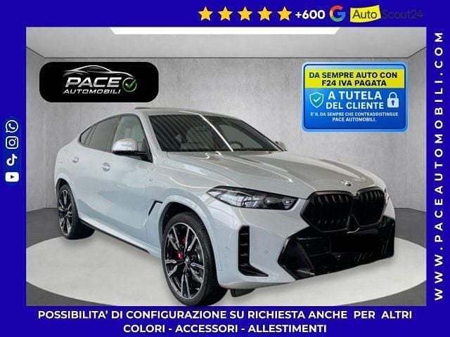 Usata BMW X6 M Sport 298 CV (219 kW) 2025 Grigio metallizzato SUV