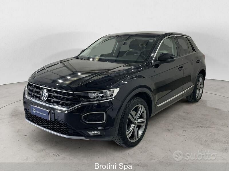 Usata VW T-Roc Advance 150 CV (110 kW) 2020 Grigio SUV