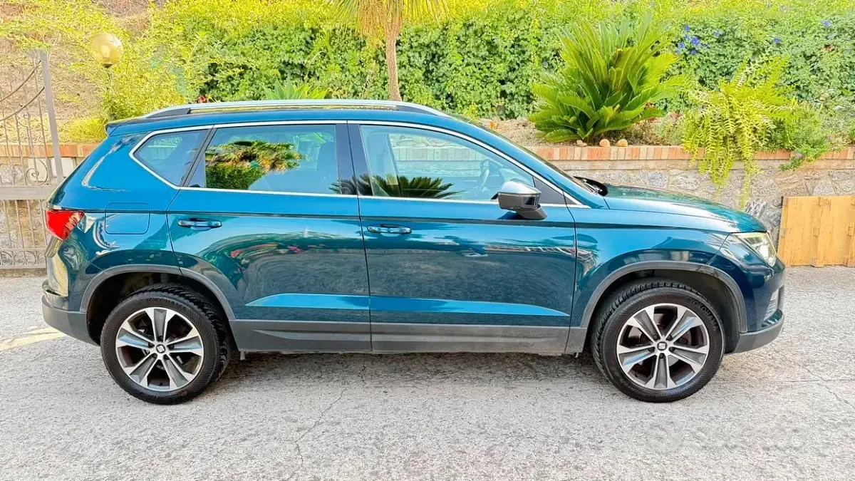 Usata Seat Ateca Style 116 CV (85 kW) 2018 Verde SUV