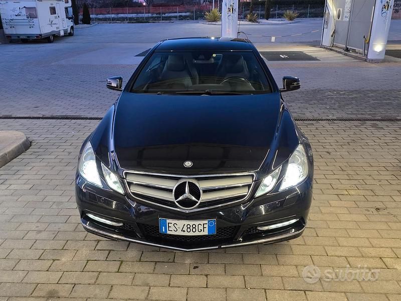Usata Mercedes 220 2014 Nero Coupé