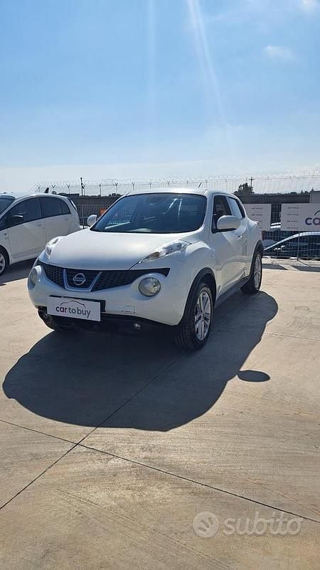 Bianco Usata 2011 Nissan Juke Tekna SUV | 5500 € (Buon prezzo) - Immagine 1/4