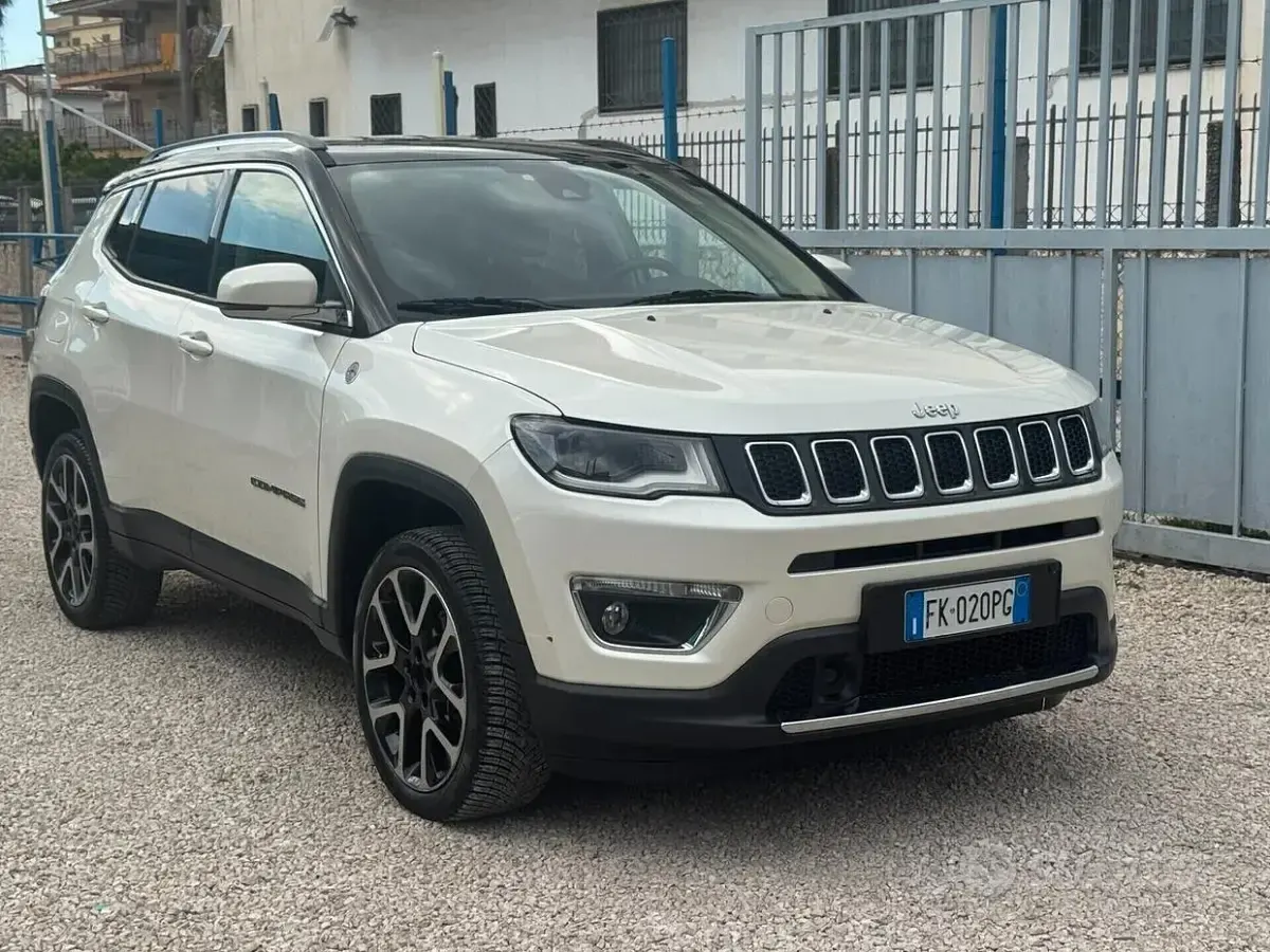 Usata Jeep Compass 140 CV (102 kW) 2017 Bianco SUV